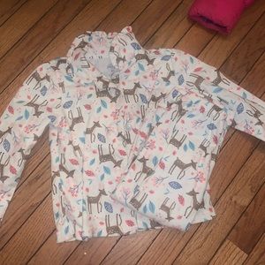 Carter’s 5t pajama set reindeer